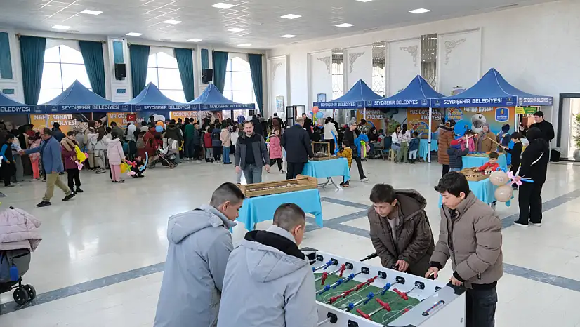 Konya'da 7. geleneksel sömestr çocuk festivali başladı