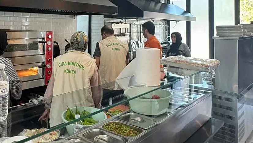 Konya'da gıda denetimleri hız kesmiyor