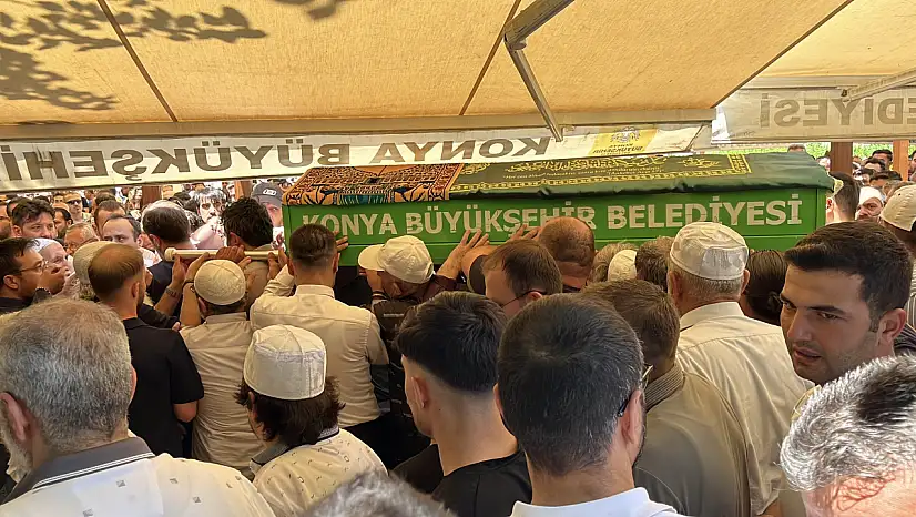 Konya'da öldürülen kuyumcu gözyaşlarıyla toprağa verildi