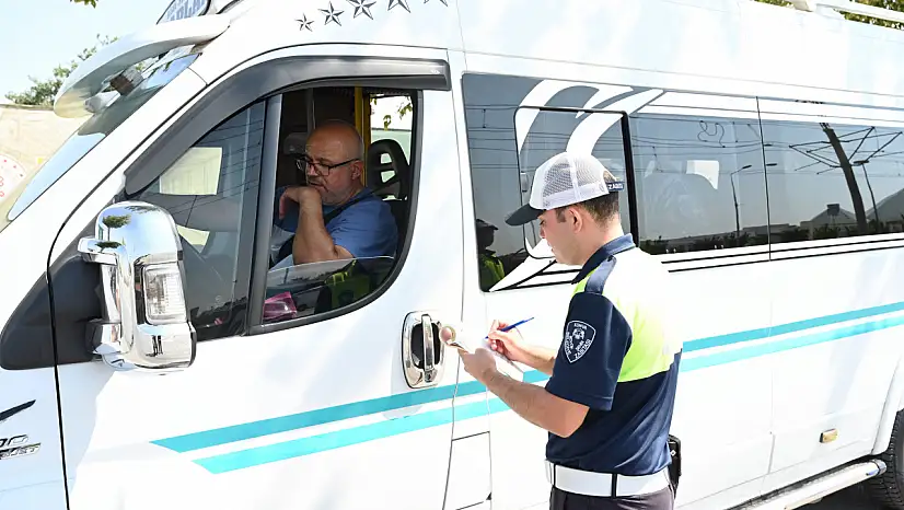 Konya'da toplu taşımada sıkı denetim! Ekipler tek tek kontrol ediyor