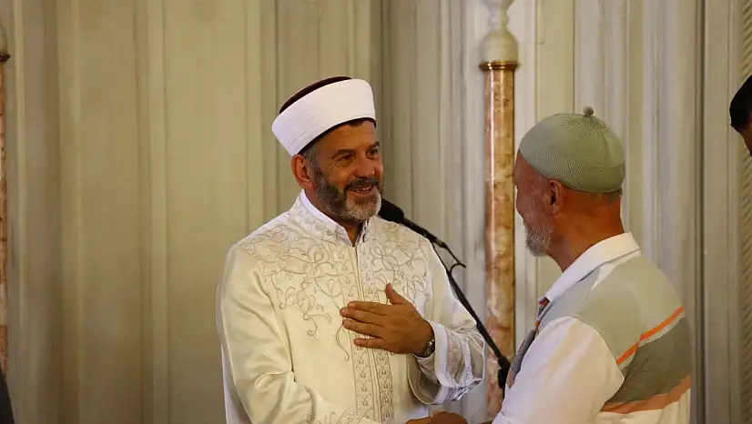 Konya İl Müftüsü Prof. Dr. Ali Öge cemaate veda etti!