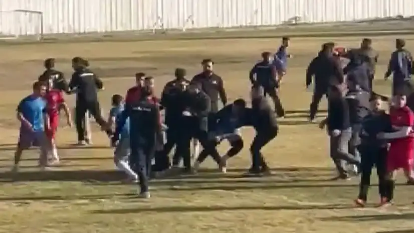 Konya'da Futbol Sahası Karıştı! 5 Kişi Yaralandı!