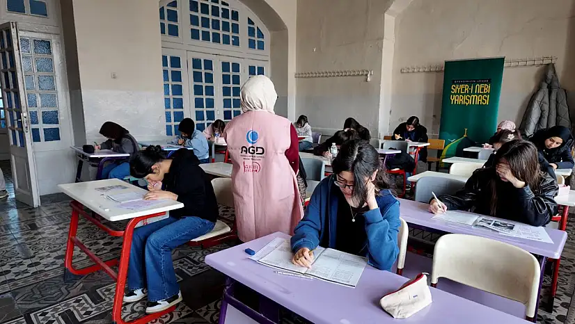 Konya'da 'kaybedeni olmayan sınavda' gençler ter döktü