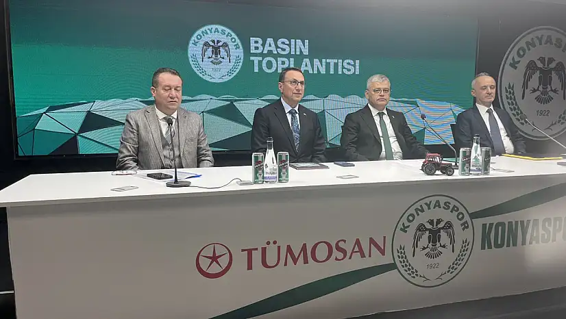 Konyaspor'da gıda şirketi hamlesi! Koladan sonra yeni ürünleri Başkan Atiker açıkladı!