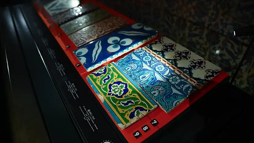 Mabeyn bölümü Çini sanatına ev sahipliği yapıyor