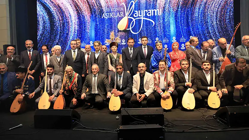 25 şehir ve 5 ülkeden 60 Âşık Konya'ya geliyor!