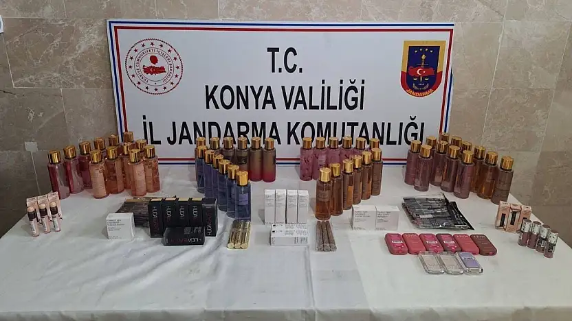 Alkolden cep telefonuna... Konya'da 915 bin liralık gümrük kaçağı ürün yakalandı!