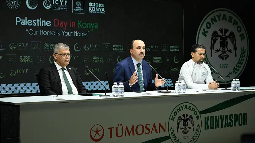 Altay, Atiker ve Palut'tan Ortak Toplantı! Tüm Konya'yı Tarihi Maça Davet Ettiler