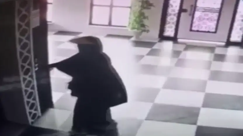 Ankara'da hırsızlık yapan çarşaflı hırsız Konya'ya kaçarken yakalandı!