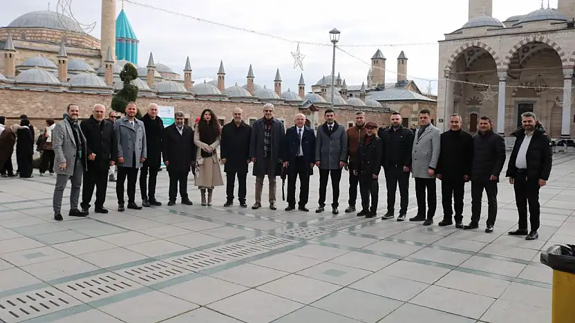 ASRİAD Genel Merkez Başkanı Cemil Yıldız Şeb-i Arus Programı İçin Konya'da