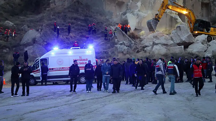 Bakan Memişoğlu duyurdu: Göreme'de ölü sayısı 3'e yükseldi, 5 yaralı...