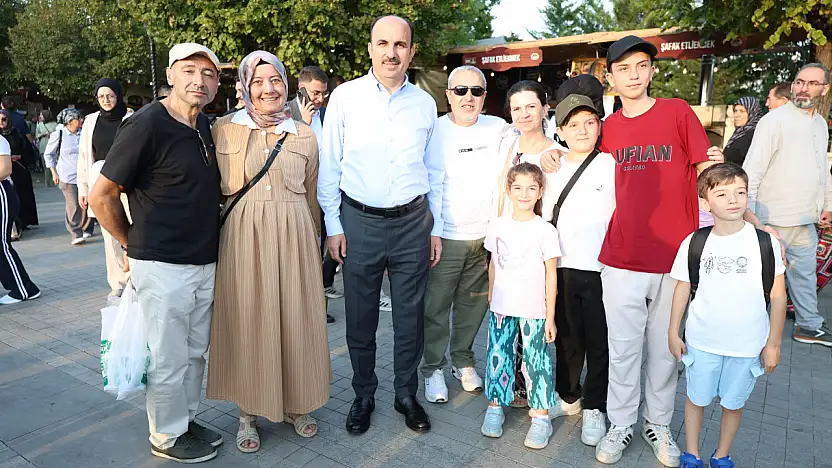 Başkan Altay aileleri Konya GastroFest'e davet etti!
