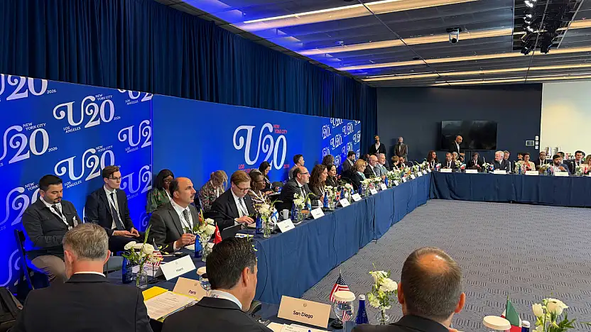 Başkan Altay, New York'taki U20 Zirvesi'nde dünya belediyelerine seslendi!