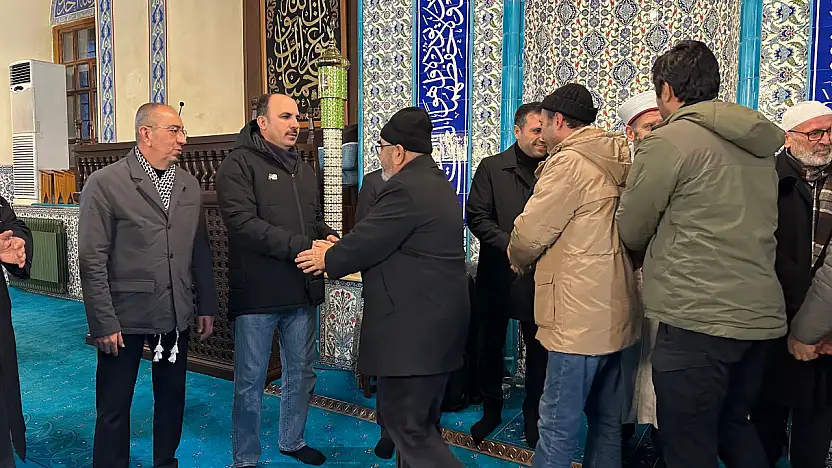 Başkan Altay, yeni yılın ilk sabahında Filistin için Konyalılarla saf tuttu