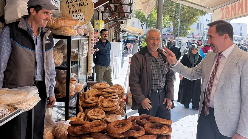 Başkan Kılca, Aziziye çarşısında esnafın taleplerini dinledi