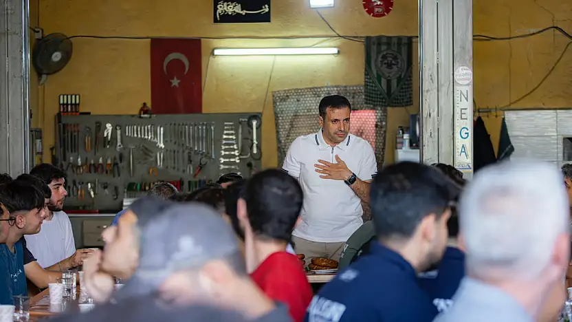 Başkan Özgökçen, Meram'da yoğun saha mesaisi yaptı