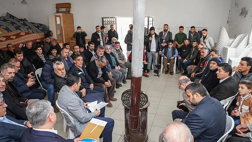 Fatih Özgökçen, Selçuklu mahallelerinde vatandaşla bir araya geldi