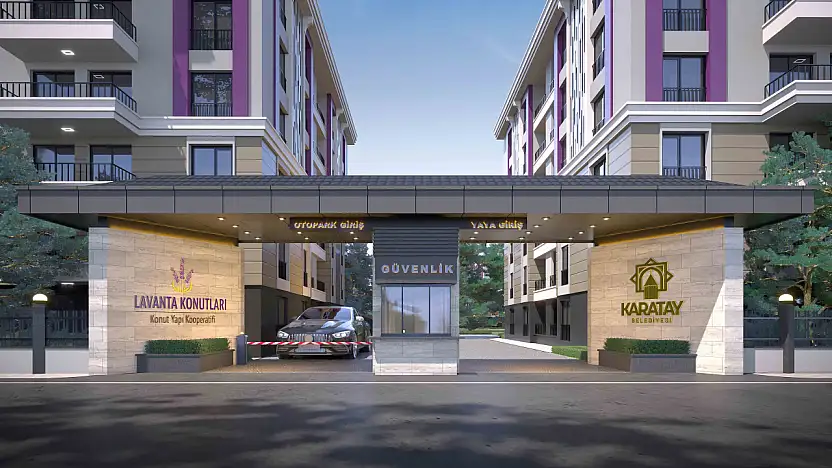 Karatay'da yeni yaşam alanı: Lavanta Konutları tanıtıldı