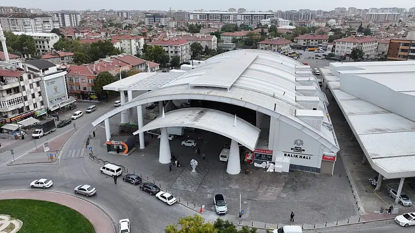 Konya Balık Hali baştan aşağı yenilendi!