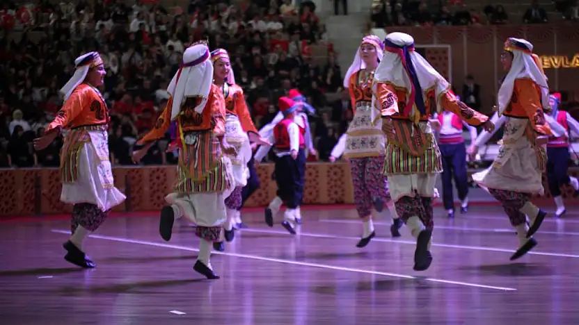 Konya, Cumhuriyet'in 103. yılı için bir araya geldi