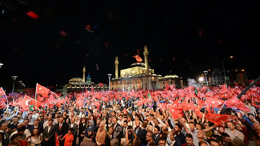 Konya'da 15 Temmuz etkinlik programı belli oldu