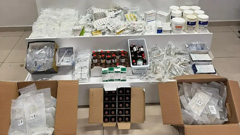 Konya'da 'kaçak klinik faaliyeti' durduruldu! Binlercesi ele geçirildi!
