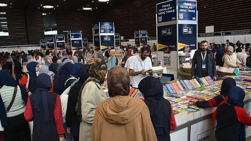Konya'da kitap şöleni başladı! 143 yazar okurlarıyla buluşacak