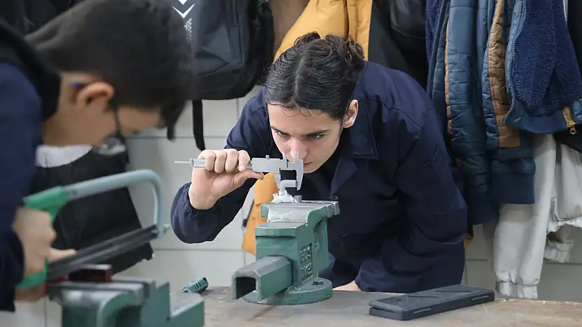 Konya'da meslek lisesi sanayi devine dönüştü! 12 milyonluk dev ciro!