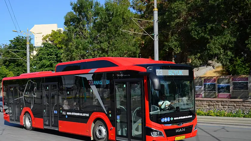 Konya'da otobüs seferlerine tramvay ayarı: Ulaşımda aktarma kolaylaşacak!