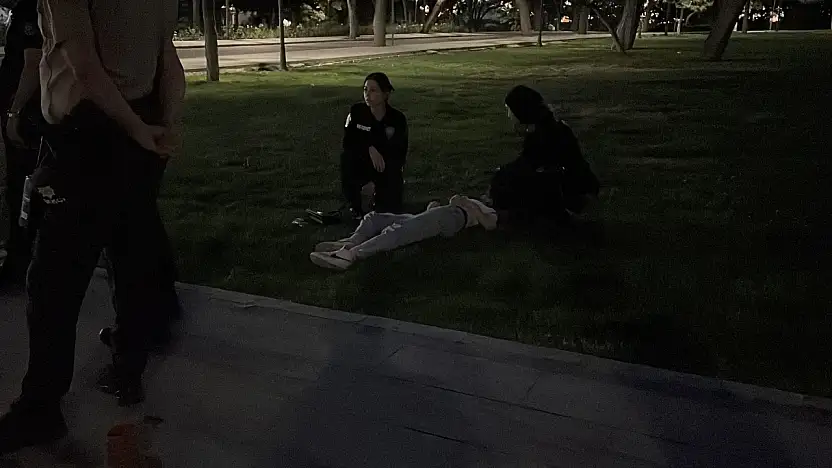 Konya'da parkta korku dolu anlar! 17 yaşındaki genç kız hareketsiz halde bulundu!