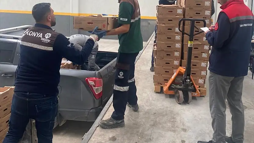 Konya'da skandal: 7 ton tarihi geçmiş tavuk eti ele geçirildi!