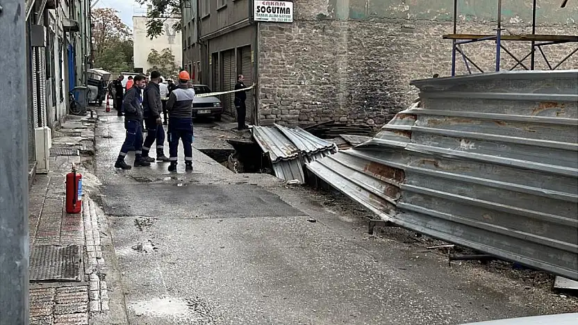 Konya'da sokakta tehlikeli anlar! Gaz kaçağı paniğe neden oldu