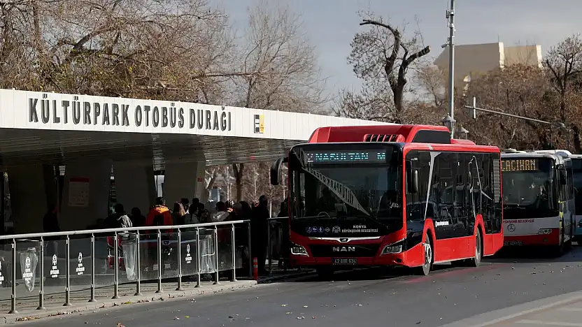 Konya'da tramvay ve otobüs seferleri değişiyor! Hangi yollar kapalı?