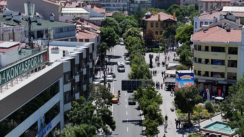 Konya'da ulaşım altyapısına güçlü dokunuş: O cadde trafiğe hazır!
