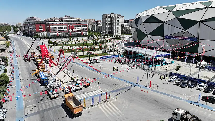 Konya'da ulaşım hamlesi! Stadyum-Şehir Hastanesi Hattında kritik eşik aşılıyor!