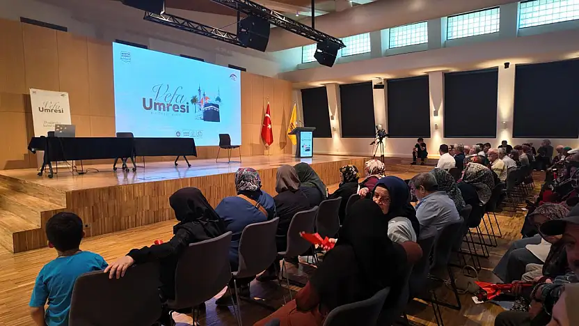 Konya'da Vefa Umresi heyecanı! Kutsal topraklara gidecek isimler belli oldu