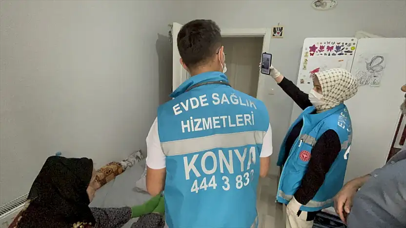 Konya'da yatalak hastalara büyük kolaylık! Engelli raporu eve geliyor