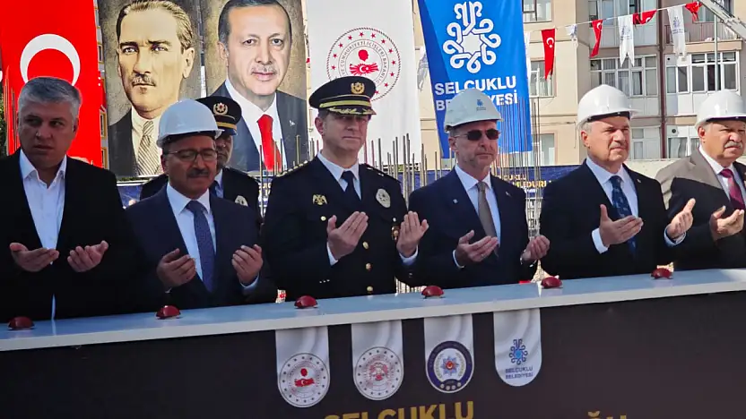 Konya'da yeni İlçe Emniyet Müdürlüğü yükseliyor!