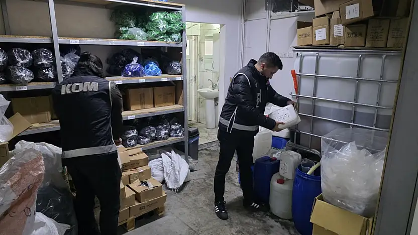 Konya'da yılbaşı öncesi alkol stoklarına yakın mercek!