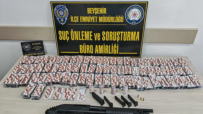 Konya'da zehir tacirlerine darbe! 5 şüpheli gözaltında