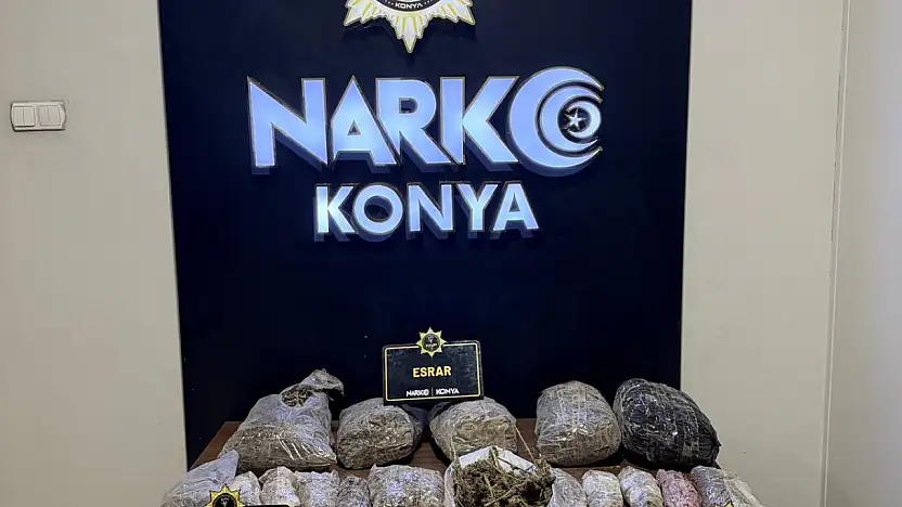 Konya'da zehir tacirlerine geçit yok! 20 günde 97 operasyon