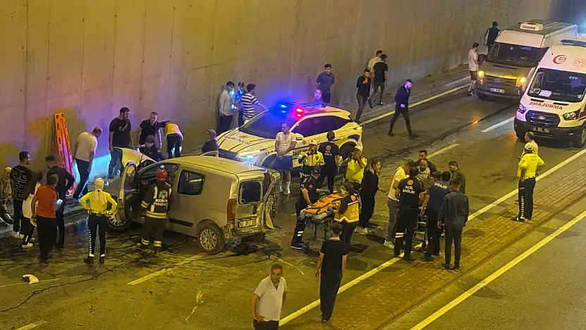 Konya'daki alt geçitte can pazarı! 1'i ağır 7 kişi yaralandı