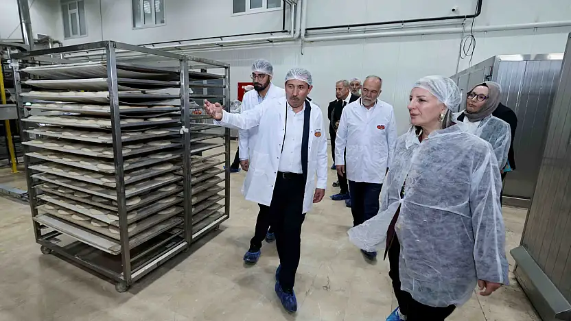 Konya'daki ekmek üretim modeli örnek oldu! Cumhurbaşkanlığı heyeti yerinde inceledi