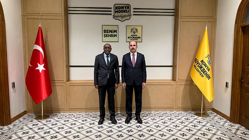 Konya'dan Afrika'ya dostluk köprüsü! Büyükelçi Abdillahi Altay'ı ziyaret etti