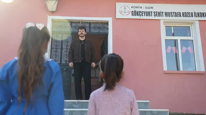 Konya'nın en özel okulunda ilk ders zili çaldı! 2 öğrenci ve 1 öğretmen...