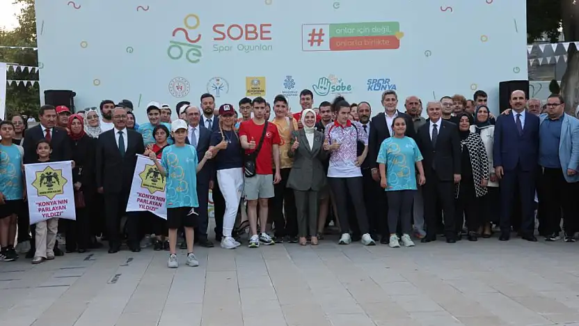 Konya'nın gururu SOBE yine tarih yazdı! Bakan Göktaş da katıldı