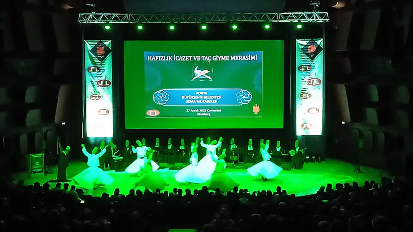 Konya'nın manevi nefesi Fransa'da esti!