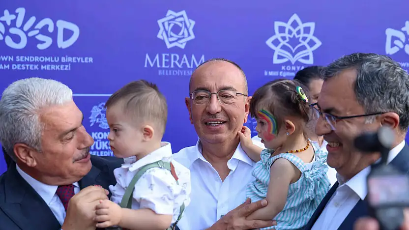 Konya'nın özel evlatları eğlenceye doydu!