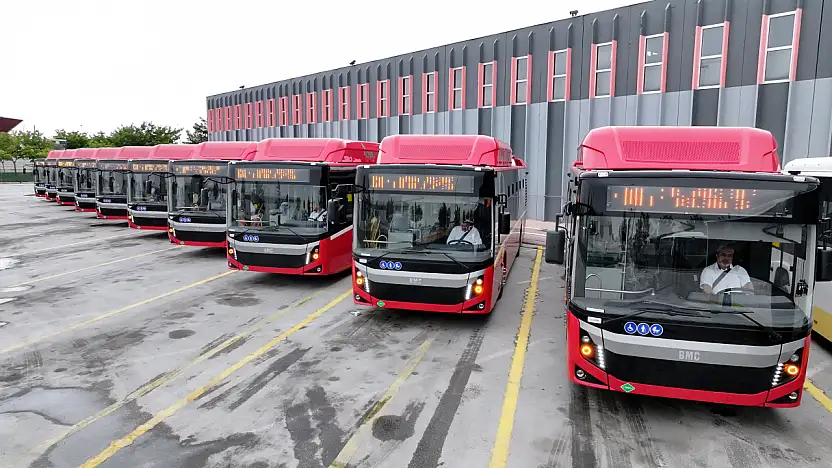 Konya ulaşımına 10 yeni takviye! Filo 706'ya çıktı