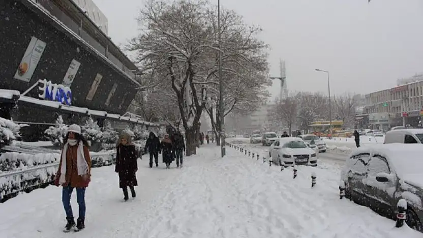 Konya'ya kar geliyor! 19 ilçe beyaza bürünecek!